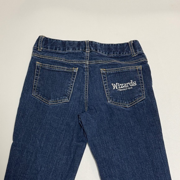 Disney Wizards of Waverly Place Girls Skinny Jeans Size 12 Dark Wash Y2K - Picture 7 of 7